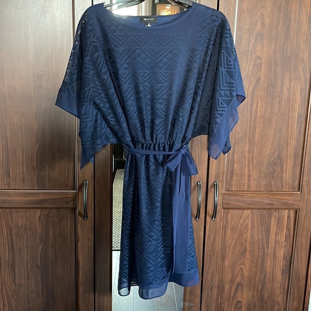 Navy Blue Dress 